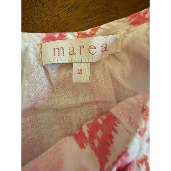 Marea Pink Cotton Maxi Sundress - Picture 3 of 4